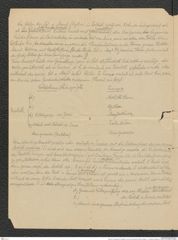 Seite 38, Umschlag mit Fotografien und losen beschriebenen Seiten, Beilage 1 zu "Palästina (Tagebuch)" (NHMW-PRAE-BBB-80-Beilage-1)